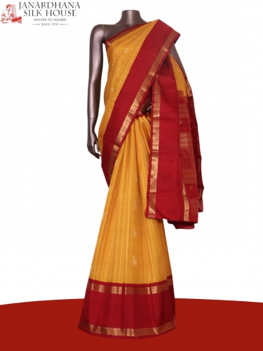 Pure Handloom Kanjeevaram Silk Saree